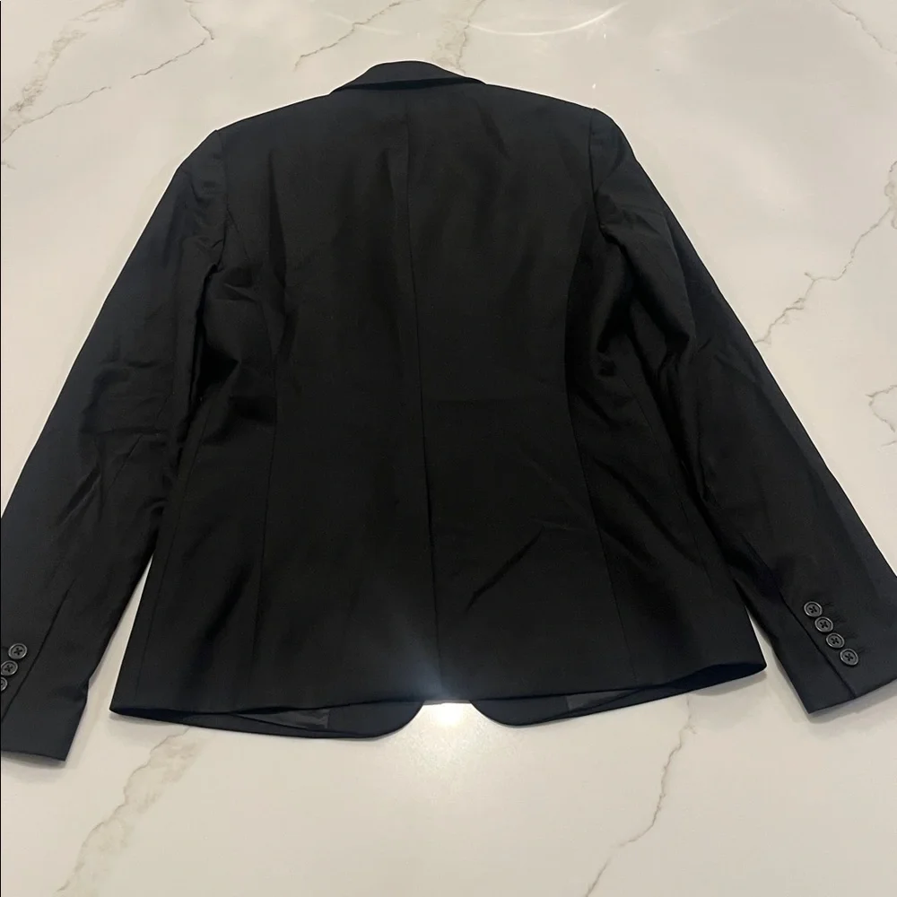 J. Crew Single Breasted Wool Classic Black Blazer 6